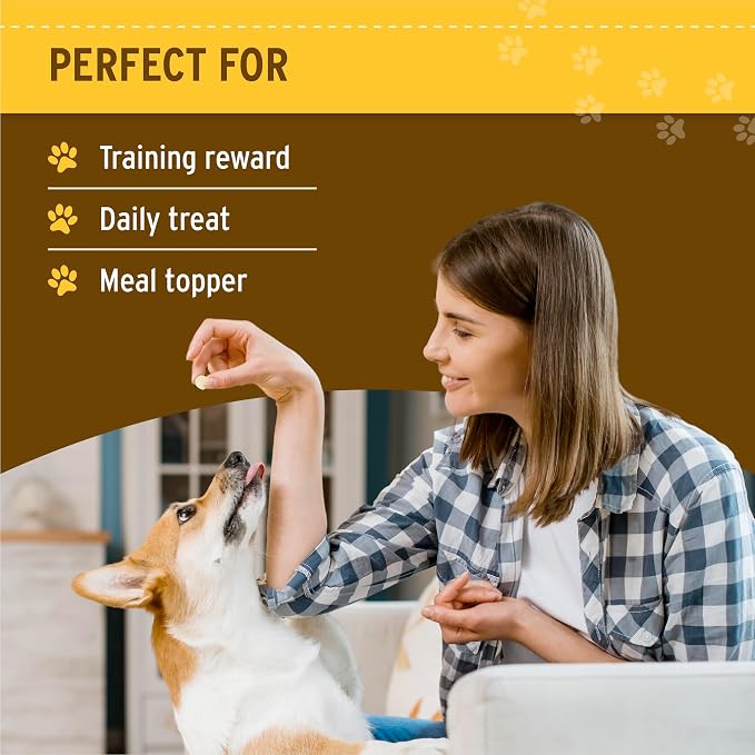 Natural Chicken Meal Topper for Dogs and Cats - Enhances Coat, Immunity, and Joint Health - 1 Pack - Premium Pet Food Supplement with Omega-3 - Wholesome and Delicious Nutrition for Happy Pets