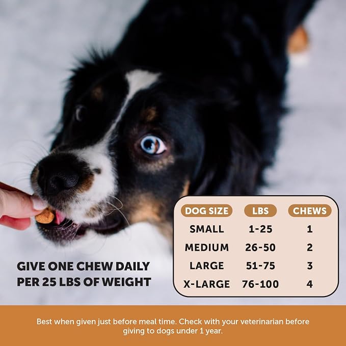 Outdoor Defense Natural Flea and Tick Prevention for Dogs Supplement - Dog Chews to Deter Seasonal Pests with Garlic, Apple Cider Vinegar, Coconut Oil and Brewer's Yeast (Hickory Bacon, 90 Ct)