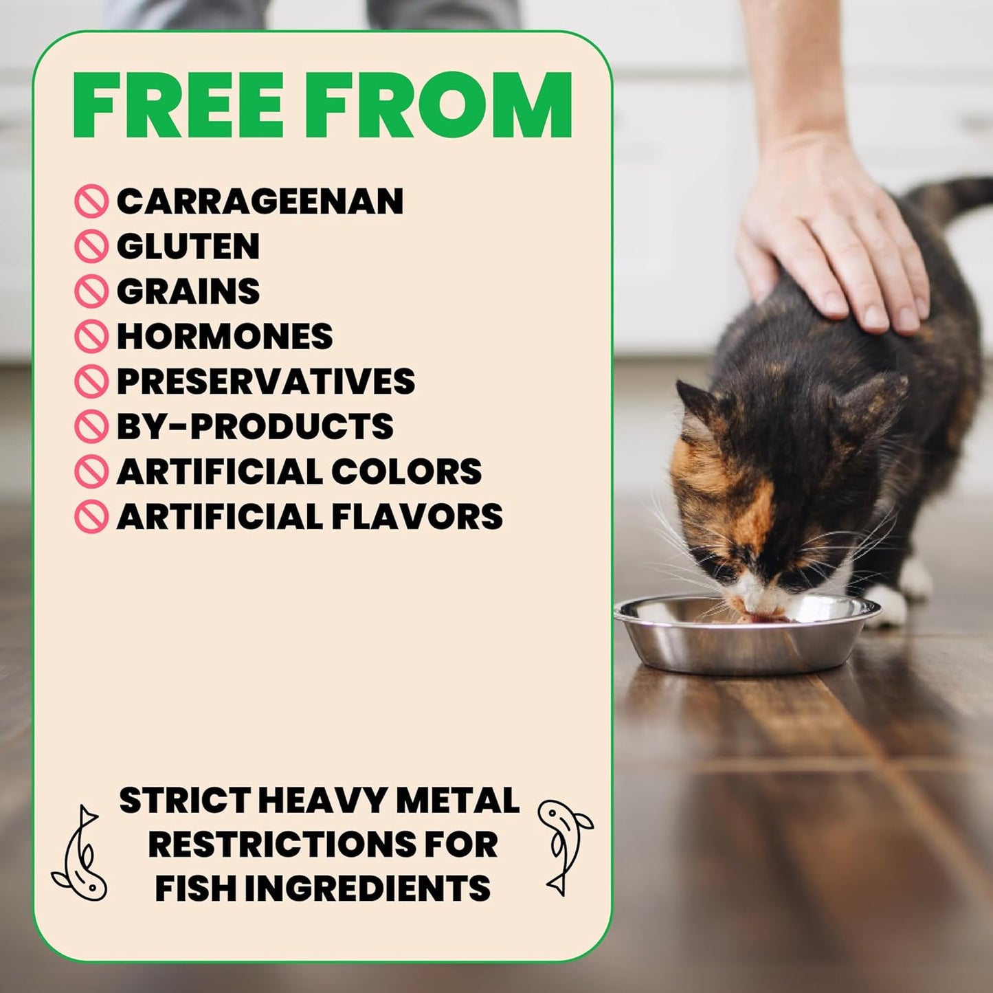 almo nature Wet Cat Food HQS Natural Rotational Diet Fish Selection & Chicken Drumstick - Variety Pack, Grain Free, Additive Free, Highly Digestible, Preservative Free 2.47-oz, 12 Pack