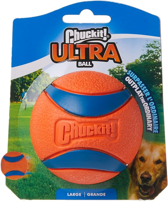 Chuckit 3 Pack of Ultra Balls, Large