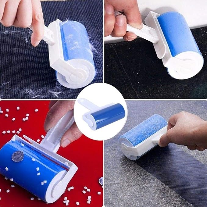 Dust Cleaner Wiper Roller Tools Lint Sticky Picker Pet Hair Clothes Fluff Remover