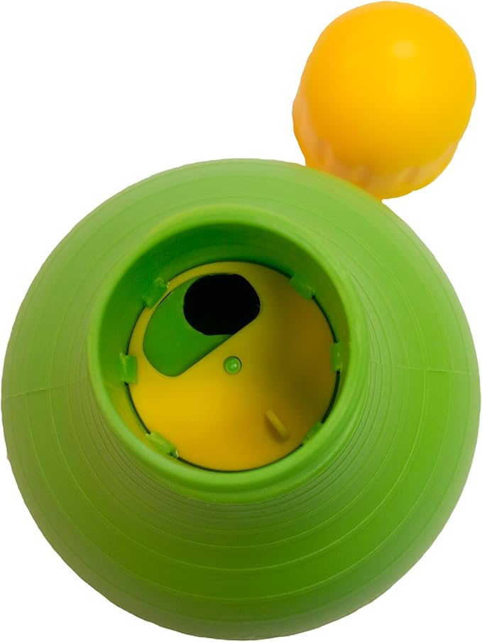 StarMark Bob-A-Lot Interactive Dog Toy, Small, Green (SMBALS)