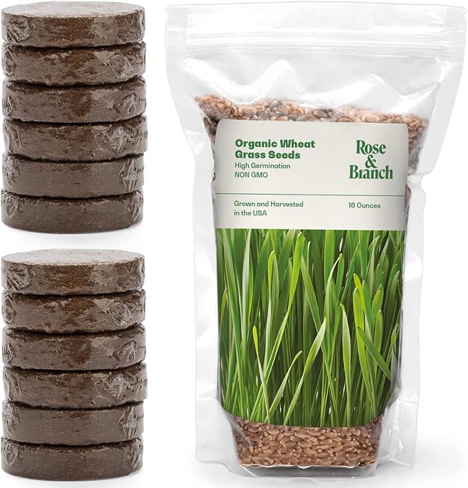 R&B 16 Oz Seed with 12 Pack Coco Coir Soil Disks