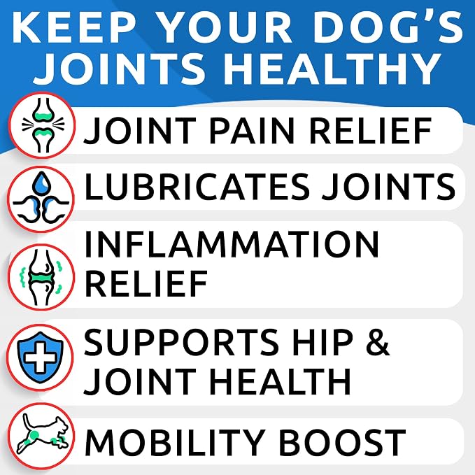 Hemp Chews Dogs Hip Joint Pain Relief - Glucosamine Chondroitin Hemp Treats for Joint Health - Dog Joint Supplement Large Breed & Small - Hemp Oil Pill - Canine Vitamin Treat Old Dog (240Ct/Bacon)