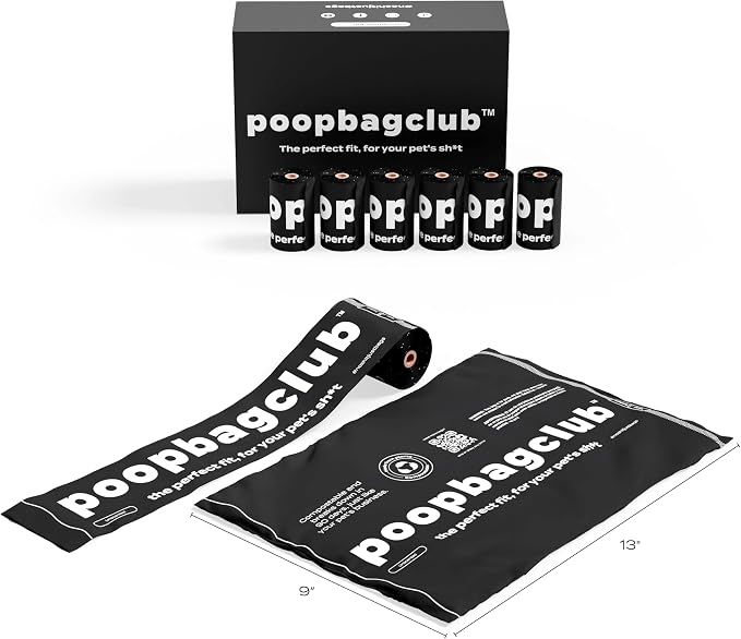Unscented Dog Poop Bags - Extra Thick Leak Proof for Dogs - Certified Compostable - Earthminded Essential Accessory for Daily Walks and Easy Cleanup - 90 Bags