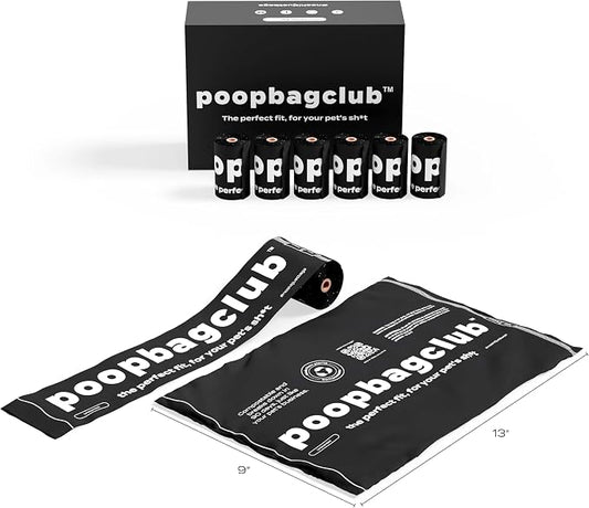 Unscented Dog Poop Bags - Extra Thick Leak Proof for Dogs - Certified Compostable - Earthminded Essential Accessory for Daily Walks and Easy Cleanup - 90 Bags