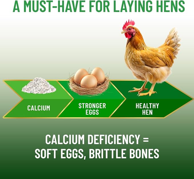 Small Pet Select - 10lb, 100% Flaked Oyster Shell, Calcium Supplement for Chickens, and Ducks