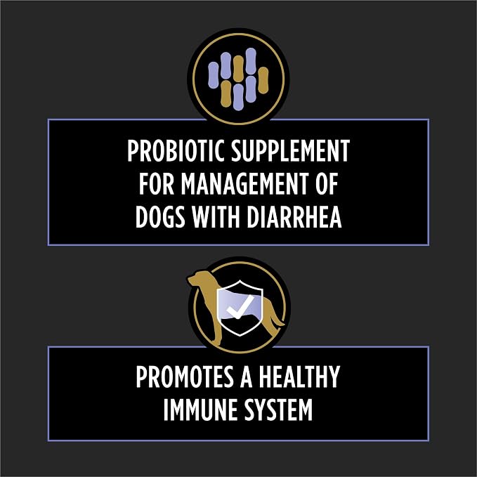 Purina Pro Plan Veterinary Supplements FortiFlora Dog Probiotics Chewable Tablets to Support Digestive and Immune Health and Occasional Diarrhea