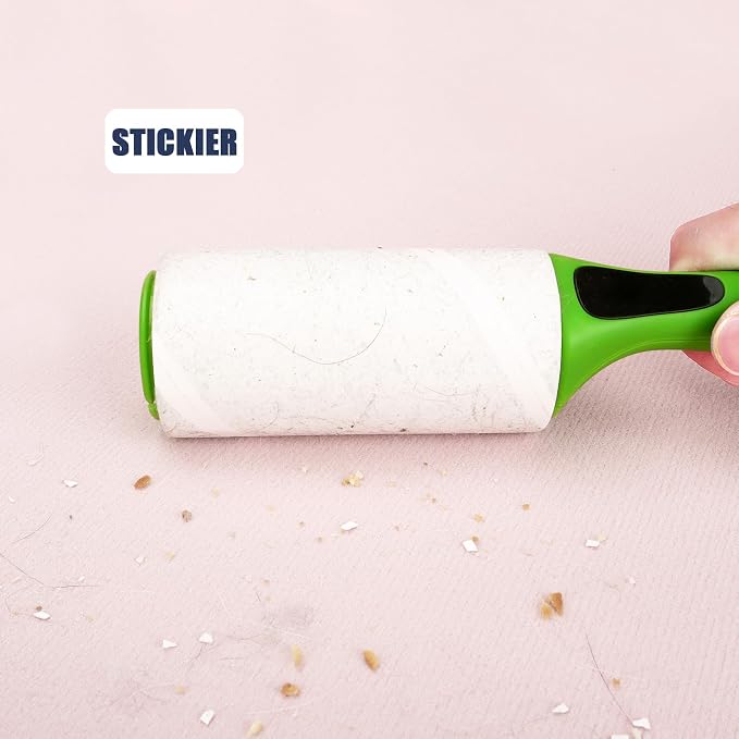 4 inch Lint Roller Refills for Evercare PetLovers Fedicelly MEIQIHOME Swihauk Lint Rollers for Pet Hair Extra Sticky 60 Sheets Each Refill, 6 Pack, 360 Sheets Total (1 1/2'' Inside Dia.)