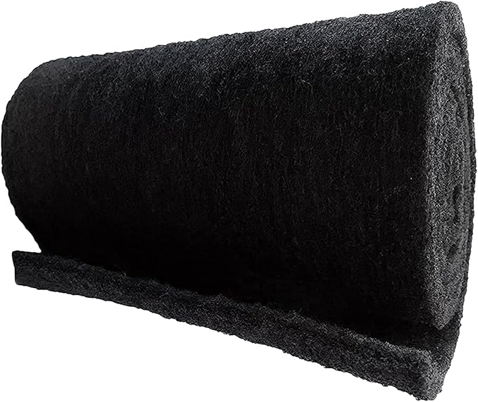 CFS Aquarium Carbon Pad - Cut to Fit Carbon Infused Filter Pad Media for Clean & Clear Fish Tank and Ponds (Carbon filter, 10.5" x 36")
