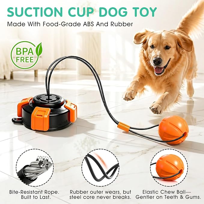 Fuufome Dog Toys for Medium Large Aggressive Chewers