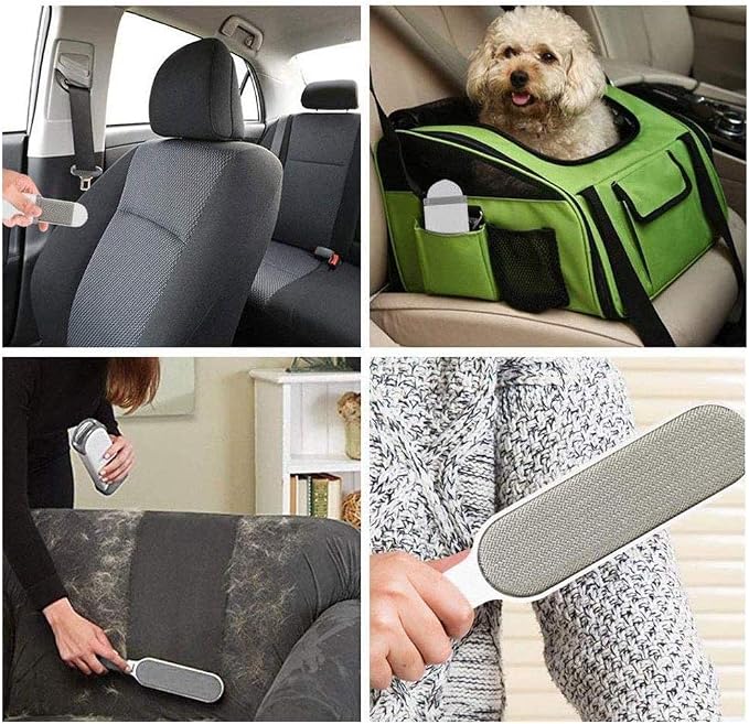 Pet Hair Remover Brush, with Base, Double-Sided, Best for Removing