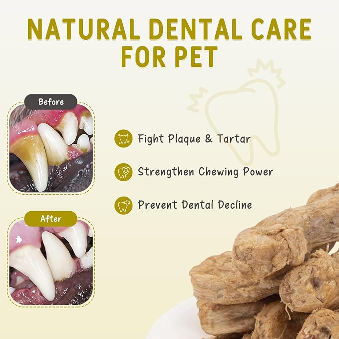 Freeze Dried Capelin Fish and Chicken Necks Treats for Cats & Dogs, Omega-3 Rich Whole Fish & Crunchy Calcium Source, Grain Free, 2-Pack