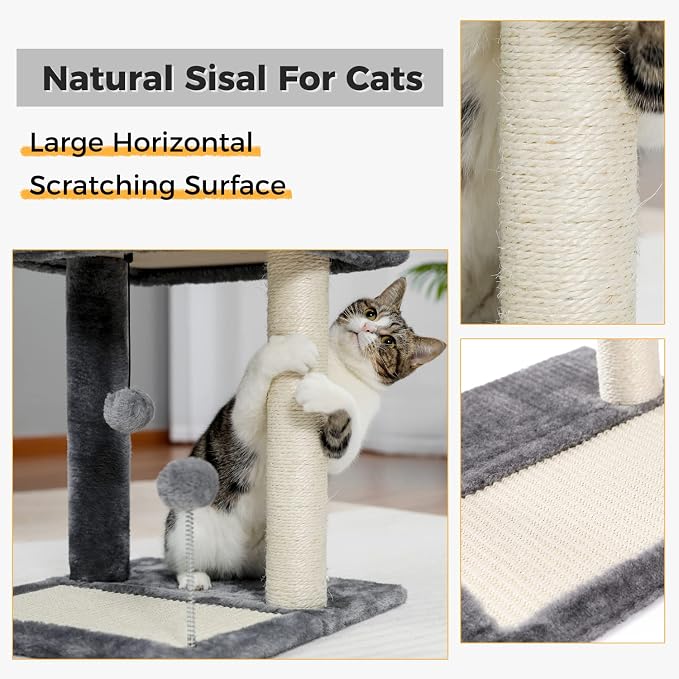 PAWZ Road 3 Way Cat Tunnel Bundle with Cat Scratching Post Bed