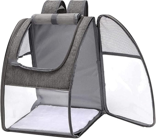 OLOTU Pet Backpack Lightweight Portable Cat Backpack, Airline Approved Collapsible Dog Backpack Carrier, Cat Carrier with Ventilated Design Spacious