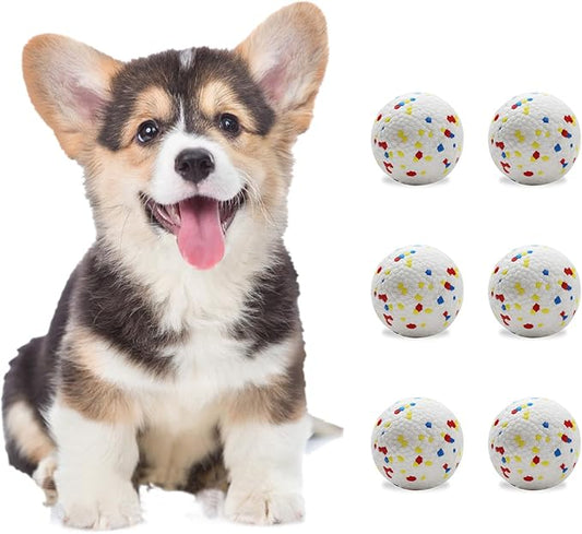 6-Ball 2.2-Inch Dog Ball Replacement Set for Automatic Launchers Ideal for Dog Training and Play, Perfectly Compatible with 2.2-inch Automatic Dog Ball launchers (ETPU Material)