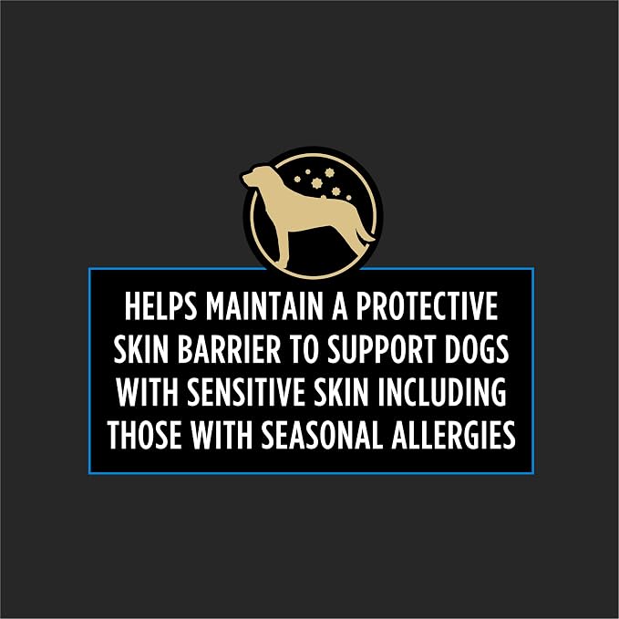 Purina Pro Plan Veterinary Skin Care Soft Chew Dog Supplements with Omega-3 Fish Oil, EPA, DHA to Support Seasonal Allergies & Strong Immune System - (Pack of 1) 60 ct. Pouches