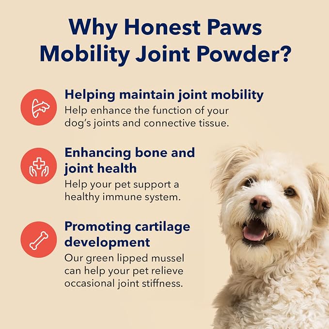 Honest Paws 5-in-1 Oatmeal Dog Shampoo and Conditioner + Mobility Supplement Discounted Bundle Happy Pet Suppliers