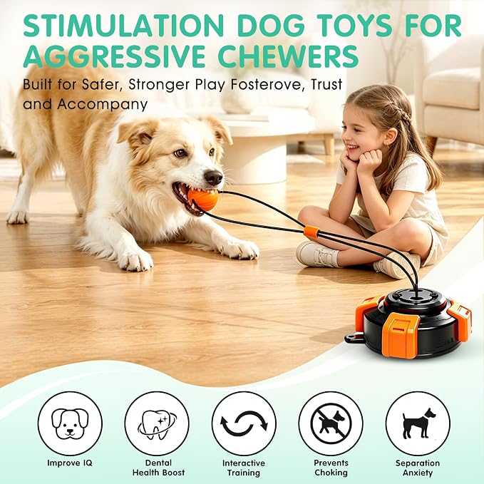 Fuufome Dog Toys for Medium Large Aggressive Chewers