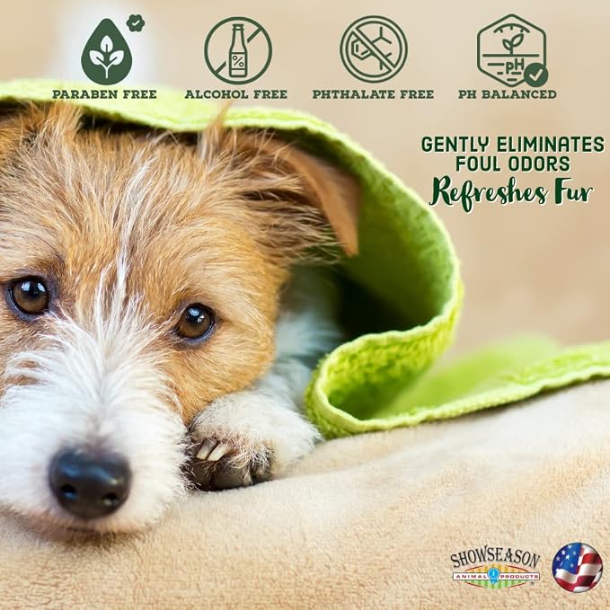 ShowSeason True Tearless® Pet Shampoo 1 Gallon | Hypoallergenic and Extremely Mild | Contains No Dye or Fragrance | Cruelty-Free | Paraben-Free | Biodegradable and Non-Toxic | Made in The USA