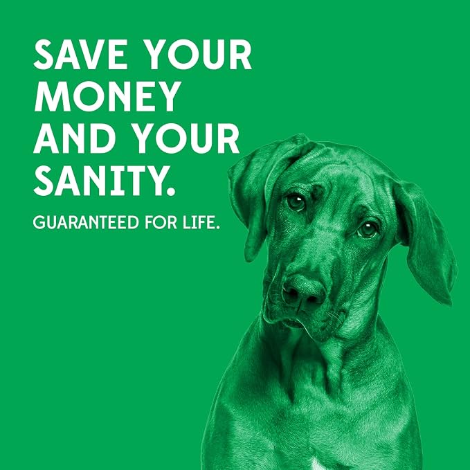 Goughnuts — Dog Toys for Aggressive Chewers | Virtually Indestructible Dog Toys for Medium Breeds Such as Pit Bulls and German Shepherds | Heavy Duty Dog Toy | Green