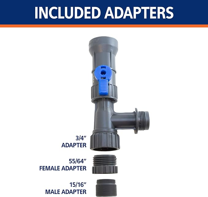 Aqueon Aquarium Fish Tank Water Changer With 25 Foot Hose