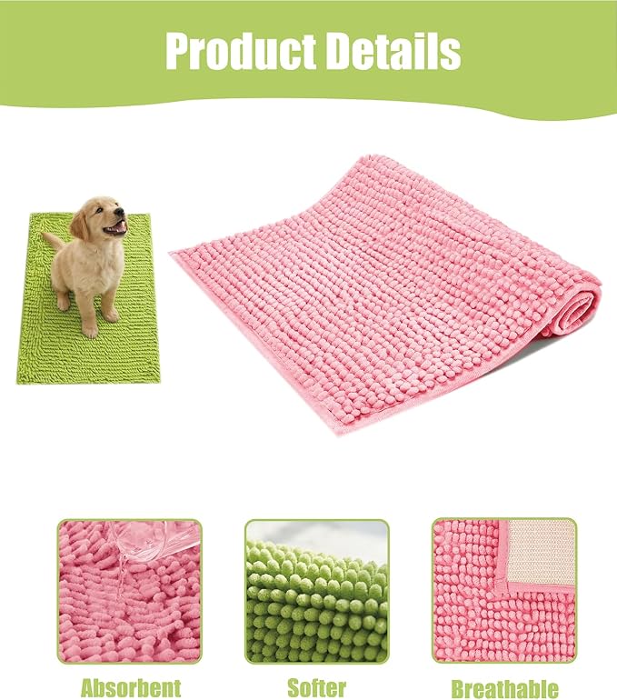 8 Pcs Guinea Pig Cage Liner, 20x12 Inch Washable Fleece Guinea Pig Pee Pads, Reusable Rabbit Bedding Mats for Small Animal Training (Gray, Green, Pink, Blue)