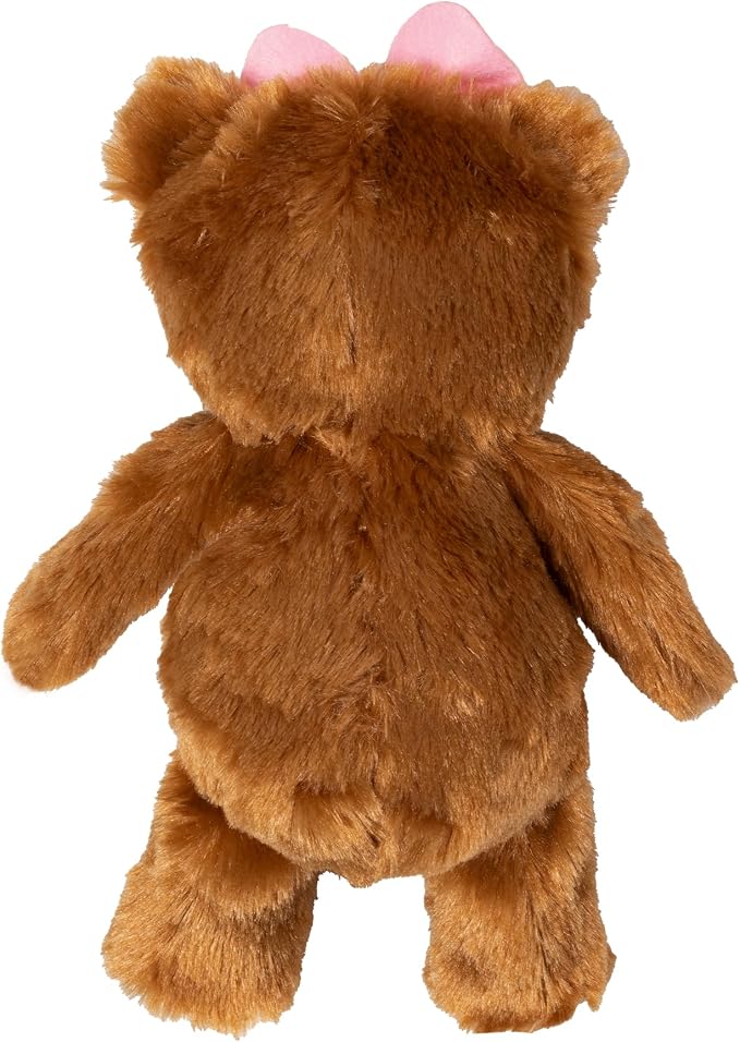 Fringe Studio Plush Squeaky Dog Toy with Spiky TPR Ball, BE My Cuddle Buddy?, Petshop Collection (314670)