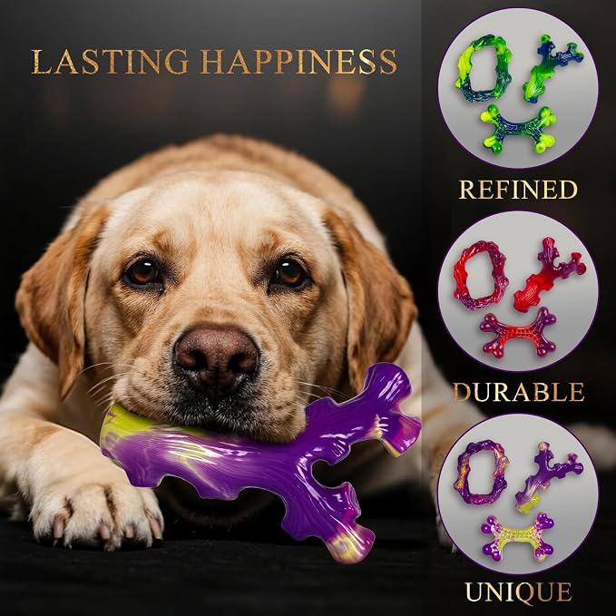 Frienhund 9-Pack Indestructible Dog Toys for Aggressive Chewers, Durable Chew Toys for Large Dogs, Dog Toy for Aggressive Chewer Large Breed, A Super Set for Happiness for All Dogs