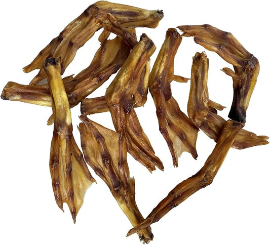HDP Roasted Poultry Feet Flavor:Duck Size:Pack of 100