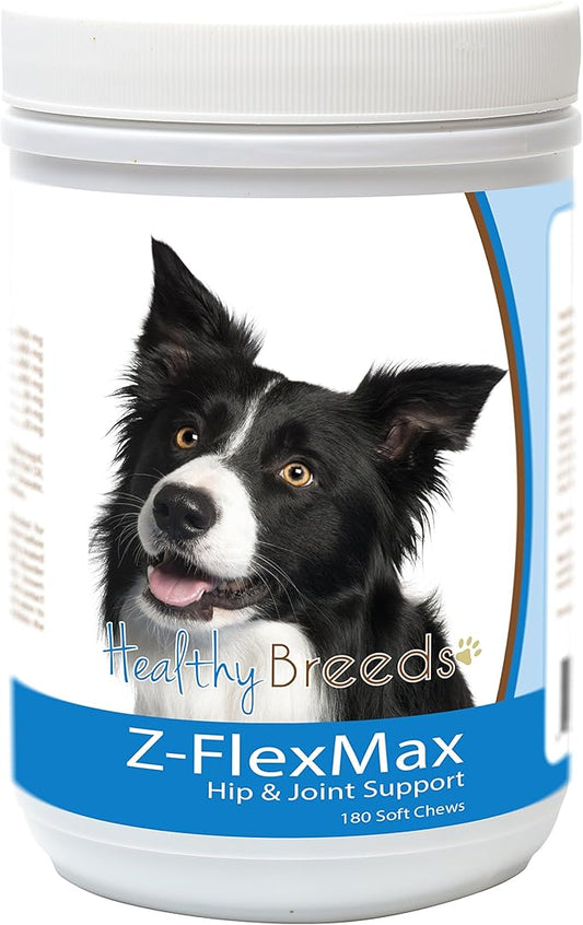 Healthy Breeds Border Collie Z-Flex Max Dog Hip and Joint Support 180 Count