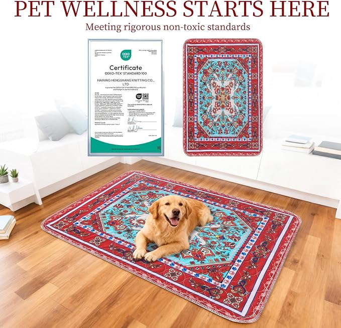 Homimp Washable Pee Pads for Dogs, 2 Pack Reusable Puppy Pads Waterproof, Absorbent and Leakproof Dog Pee Pads, Non Slip Puppy Training Pads, Pet Mat for Floor, Crate, Couch, Whelping,Brown, 18"x24"