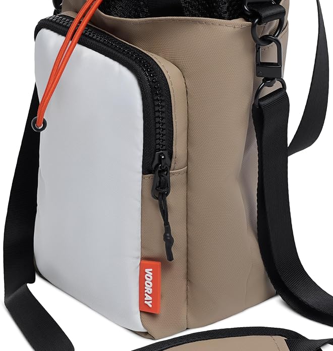 VOORAY Hydration Sling 4L Water Bottle Holder with Strap, Phone Pocket, Detachable Strap & Tote Handles