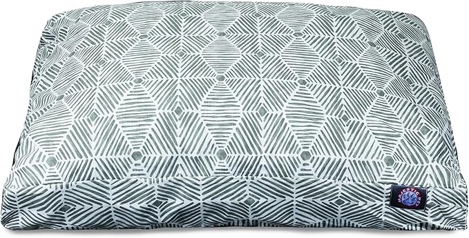Majestic Pet Charlie Gray Small Rectangle Pet Bed
