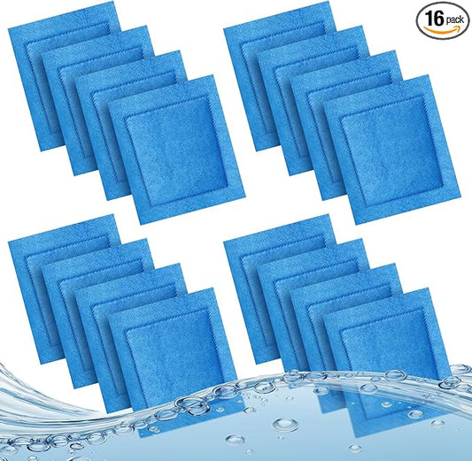 16 Pack Aquarium Filter Cartridge for Marineland Rite-Size C, Fish Tank Filters for Aqua-Tech EZ-Change #3, 20-40 & 30-60 Power Filter and for Marineland Penguin PRO Power Filters 275/375