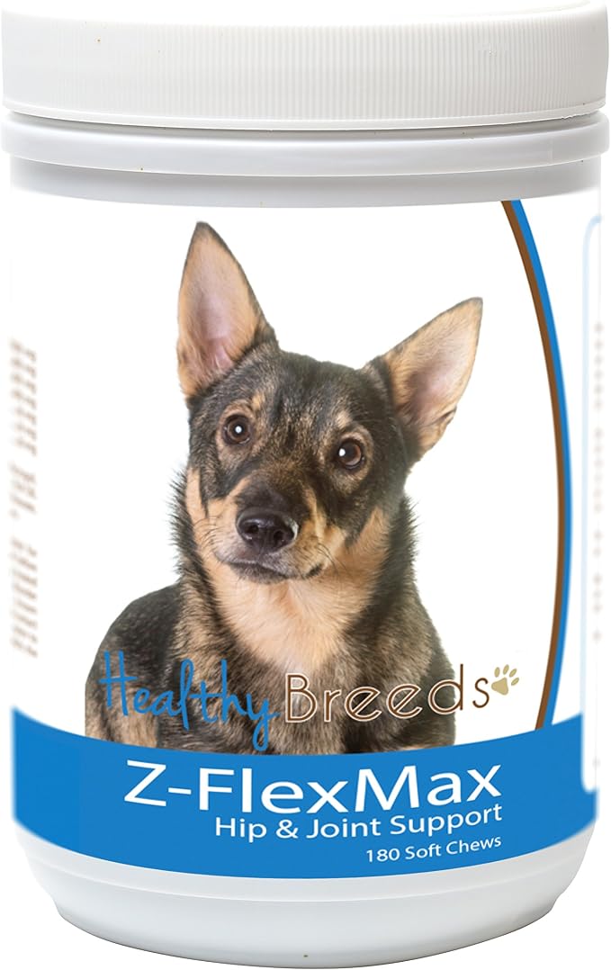 Healthy Breeds Swedish Vallhund Z-Flex Max Dog Hip and Joint Support 180 Count