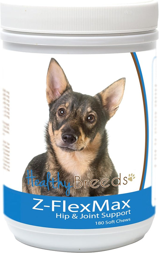 Healthy Breeds Swedish Vallhund Z-Flex Max Dog Hip and Joint Support 180 Count
