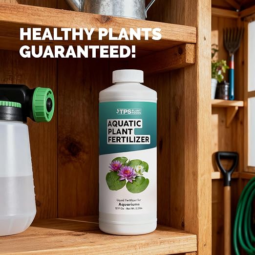 Aquatic Plant Fertilizer – Liquid Plant Food for Lush Growth, Vibrant Color & Healthy Aquarium Plants, 32 oz