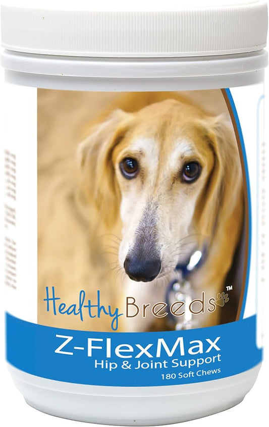 Healthy Breeds Sloughi Z-Flex Max Dog Hip and Joint Support 180 Count