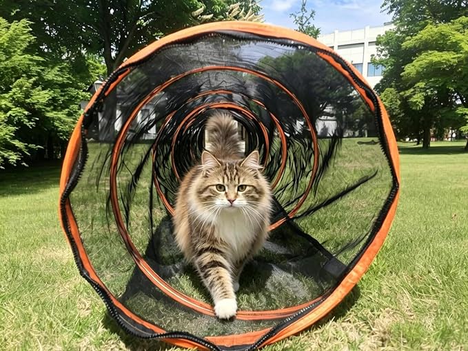 Pet Cat and Dog Tunnel Tent Foldable Pet Tent Outdoor Pop Up Pet Playpen Cage Fences House (Styles 3)
