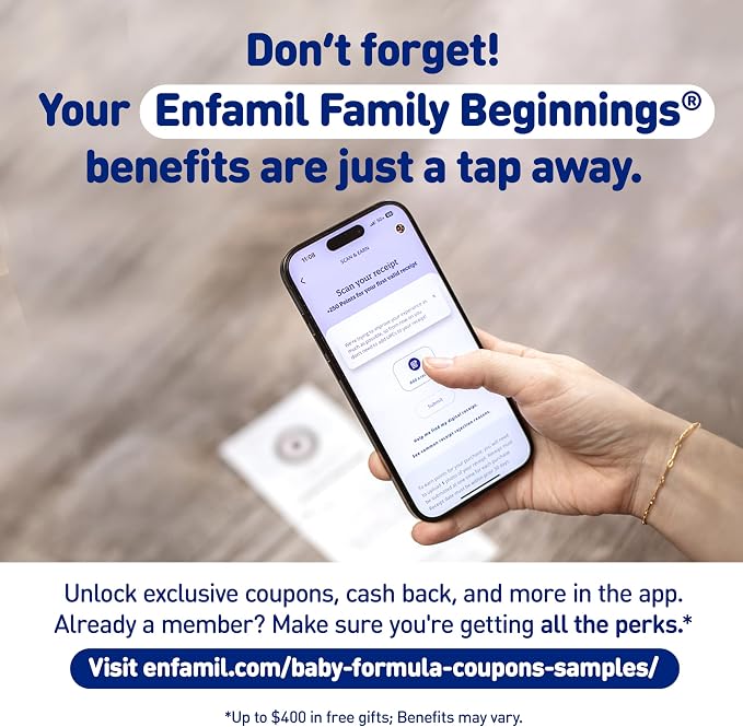 Enfamil NeuroPro Gentlease for easing Fussiness, Crying, Gas, Spit-up in 24 Hrs, Smaller Proteins for Easy Digestion, Brain Supporting DHA, Prebiotic Blend, HuMO6*, Baby Formula, 30.4 Oz (Pack of 4)