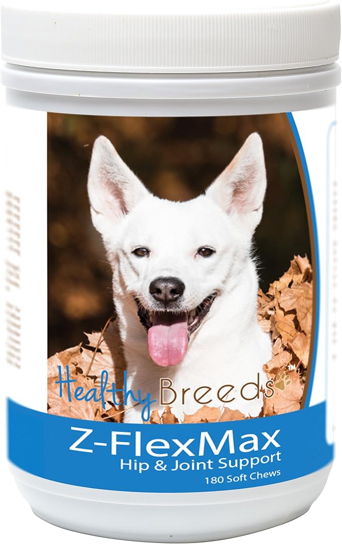 Healthy Breeds Canaan Dog Z-Flex Max Dog Hip and Joint Support 180 Count