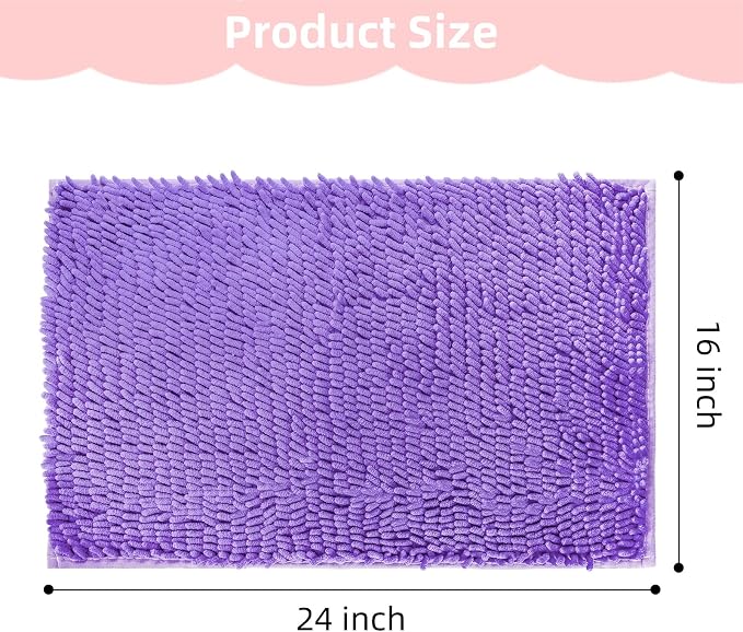 WRINGKIT 6 Pack Guinea Pig Mats, 16 x 24 Inch Guinea Pig Cage Liner, Washable Fleece Bedding Pee Pads, Non-Slip Animal Sleeping Mat for Bunny, Rabbit, Hamster, 6 Colors