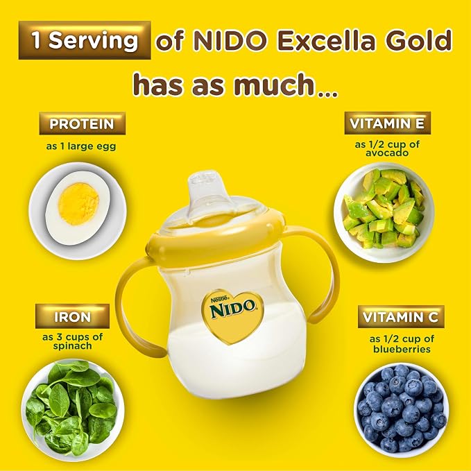 Nido Excella Gold Original Milk Powder 4 Pack Of 800G