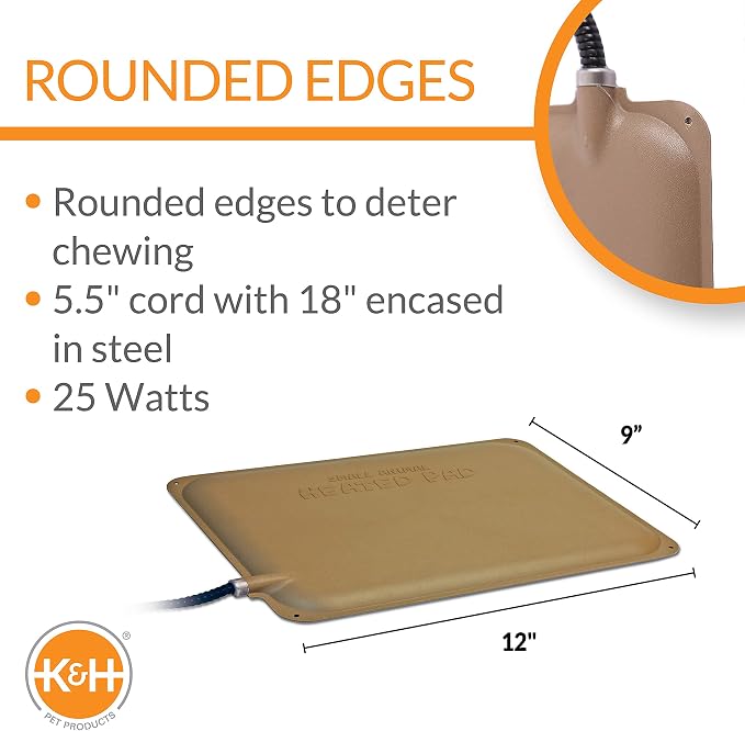 K&H Pet Products Small Electric Animal Heating Pad and Cover