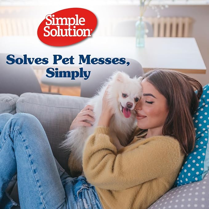 Simple Solution Disposable Dog Diapers for Female Dogs, Leak Proof Diaper for Dogs, Potty Training, XS Puppy Training, Incontinence, Diaper for Peeing, For Small Pets, 9-14 Inch Waist, (XS, 12 Count)