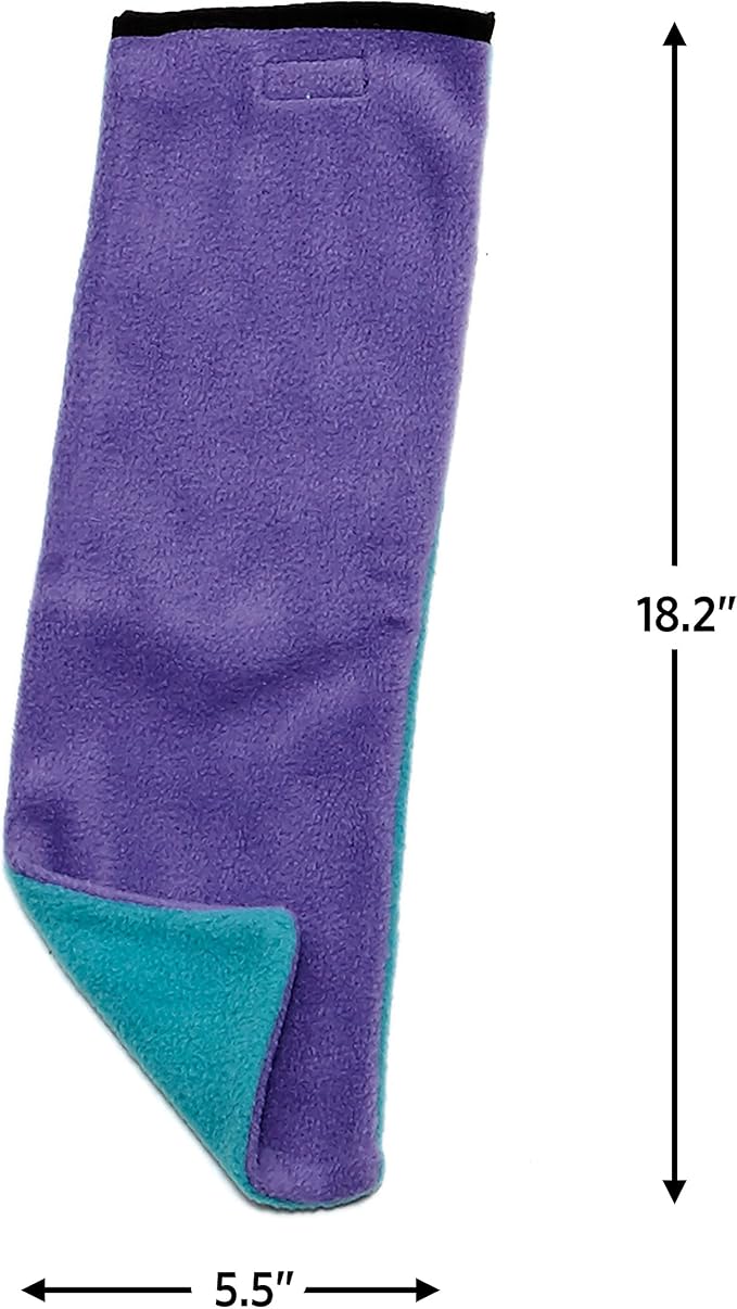MidWest Homes for Pets Ferret Nation Ramp Cover for Ferret Nation & Critter Nation Small Animal Cages | Ramp measures 18.25L x 5.5W - Inches, Purple/Teal (NA-RC1)