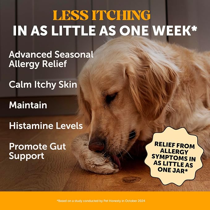 Max Strength Dog Allergy Relief Immunity Chews - Extra Strength Itch Relief - Paw Chewing, Licking & Scratching - Severe Seasonal Allergies Support with Colostrum, Zinc & Mushrooms (Chicken, 90 Ct)