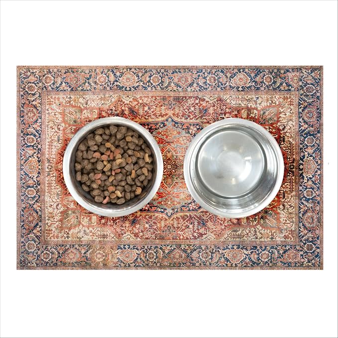 Lovewag Pets Washable Dog Pee Pads, 16" x 24", Waterproof, Non-Slip, Super Absorbent, Reusable Machine-Washable, 2-Pack (Rustic Terracotta)