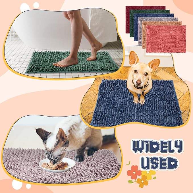 Fanfanwin 6 Pcs Guinea Pig Cage Liner 16 x 24 Inch for Guinea Pig Cage Bedding Reusable Rabbit Mat Pad Washable Training Pad Animal Sleeping Bedding Mat